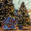 25M 200LED String Solar Powered Multi Colour Fairy Lights Garden Christmas Decor