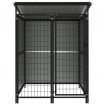 Outdoor Dog Kennel 133x133x163 cm