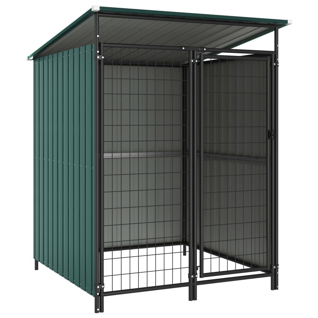 Outdoor Dog Kennel 133x133x163 cm