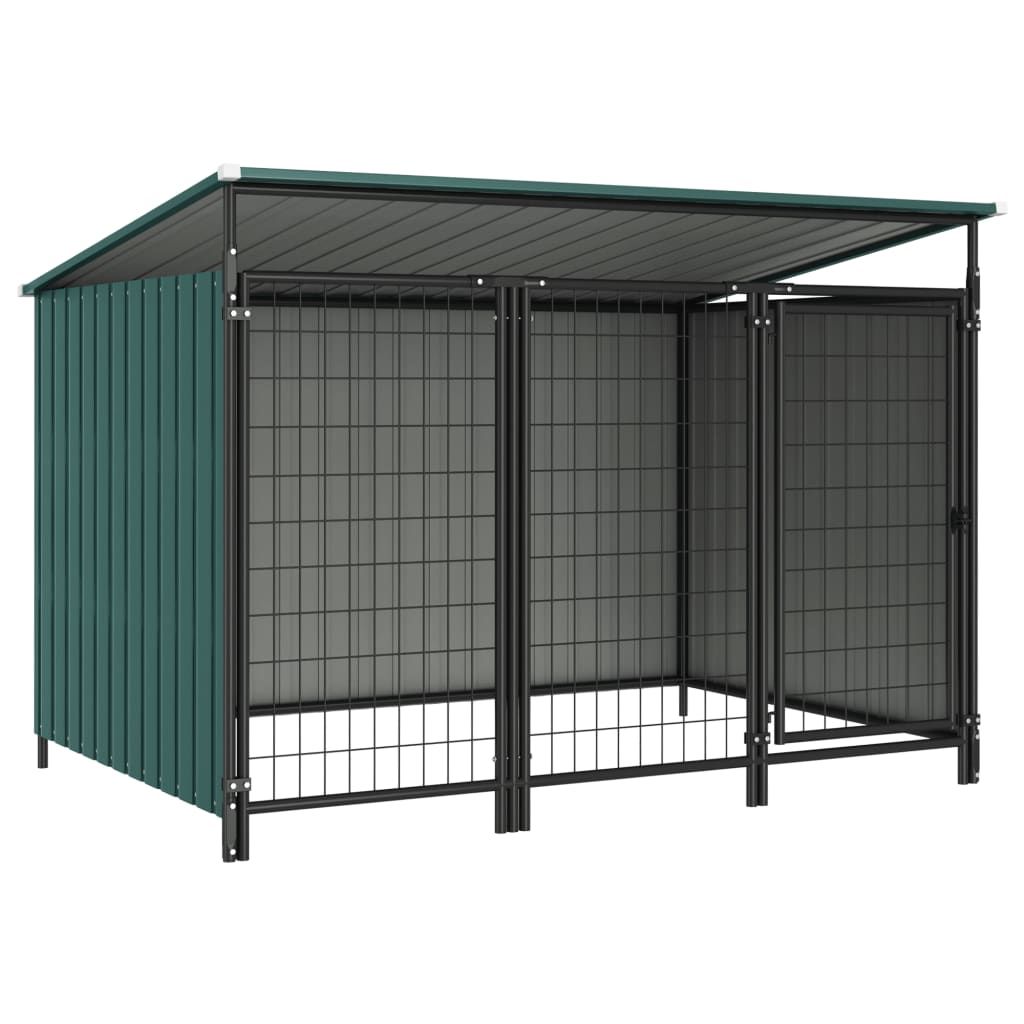 Outdoor Dog Kennel 193x133x113 cm