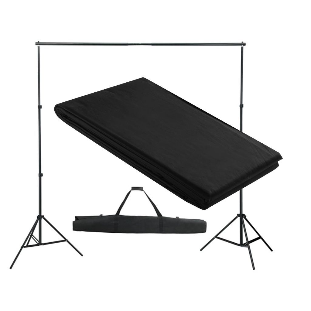 Backdrop Support System 300x300 cm Black