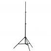 Telescopic Background Support System + White Backdrop 3x5 m