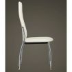 Dining Chairs 6 pcs White Faux Leather