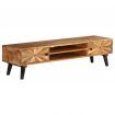 TV Cabinet Solid Mango Wood 145x35x35 cm