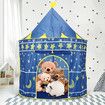 Castle Play Tent for Boys Girls Night-Sky Kids Play House Star Moon - Blue