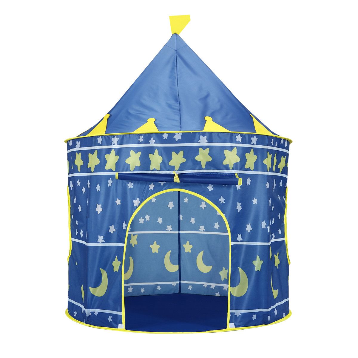 Castle Play Tent for Boys Girls Night-Sky Kids Play House Star Moon ...