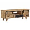 TV Cabinet 120x30x40 cm Solid Mango Wood