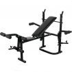 Folding Weight Bench Dumbbell Barbell Set Home Gym