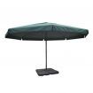 Aluminium Umbrella with Portable Base Green