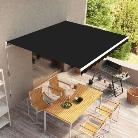 Retractable Awning Anthracite 300 cm