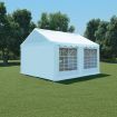 Garden Marquee PVC 4x4 m White