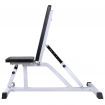 Workout Bench with Barbell and Dumbbell Set 60.5 kg