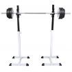 Barbell Squat Rack with Barbell and Dumbbell Set 30.5 kg