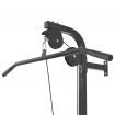 Wall-mounted Power Tower with Barbell and Dumbbell Set 30.5 kg