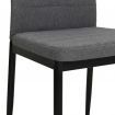 Dining Chairs 6 pcs Light Grey Fabric