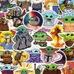 100PCS Yoda Baby Mandolorian The Child stickers for Luggage Computer Skateboard Car Motorcycle