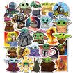 100PCS Yoda Baby Mandolorian The Child stickers for Luggage Computer Skateboard Car Motorcycle