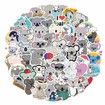 53pcs Koala Stickers for Water Bottles 50 Pack, Waterproof Vinyl Stickers