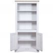 Cupboard Mexican Pine Corona Range White 80x40x170 cm