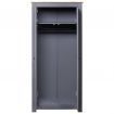 Wardrobe Grey 80x50x171.5 cm Solid Pine Panama Range