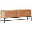 TV Cabinet 140x30x50 cm Solid Mango Wood