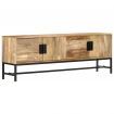 TV Cabinet 140x30x50 cm Solid Mango Wood