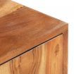 TV Cabinet 140x30x50 cm Solid Acacia Wood