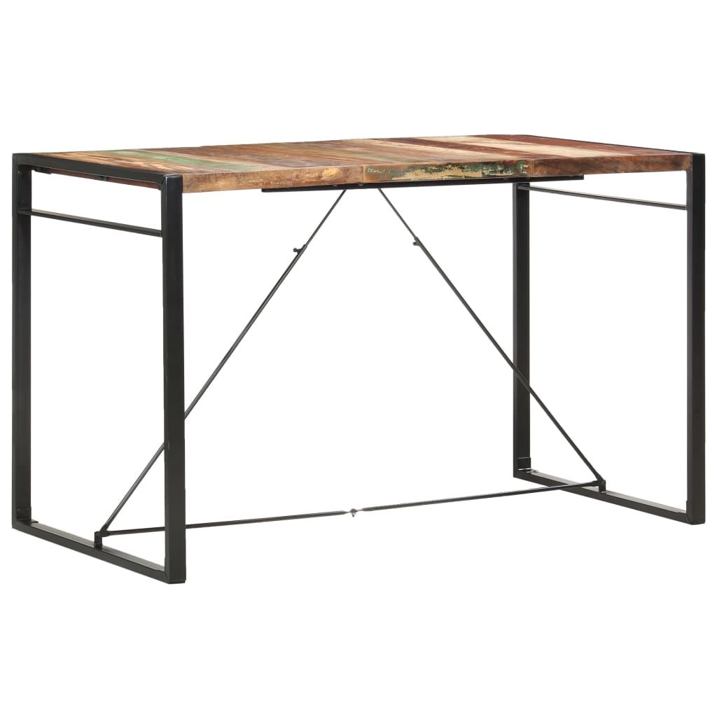 Bar Table 180x90x110 cm Solid Reclaimed Wood