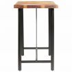 Bar Table 180x70x107 cm Solid Reclaimed Wood