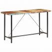 Bar Table 180x70x107 cm Solid Reclaimed Wood