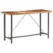 Bar Table 180x70x107 cm Solid Reclaimed Wood