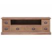 TV Cabinet 120x30x40 cm Solid Teak Wood