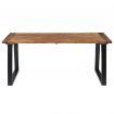 Dining Table Solid Acacia Wood 180x90 cm