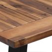 Dining Table Solid Acacia Wood 180x90 cm