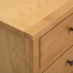 Chest of Drawers 105x33.5x73 cm Solid Oak Wood