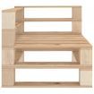 6 Piece Garden Lounge Set Pallets Wood