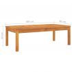 5 Piece Garden Lounge Set with Cushion Solid Acacia Wood