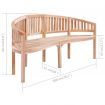 Banana Bench 200 cm Solid Teak Wood