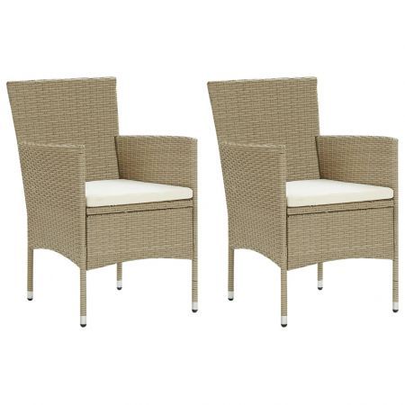 beige rattan chair