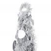 Pop-up Artificial Christmas Tree Silver 180 cm PET