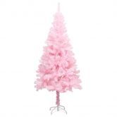 Artificial Christmas Tree with Stand Pink 150 cm PVC