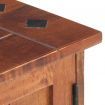 TV Cabinet Honey Brown 120x30x41 cm Solid Acacia Wood