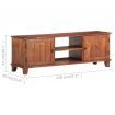 TV Cabinet Honey Brown 120x30x41 cm Solid Acacia Wood