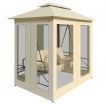 Gazebo Convertible Swing Bench Cream White