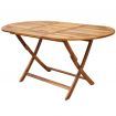 7 Piece Folding Outdoor Dining Set Solid Acacia Wood