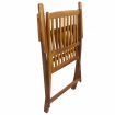 7 Piece Folding Outdoor Dining Set Solid Acacia Wood