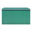 Garden Shed 257x298x178 cm Metal Green