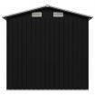 Garden Storage Shed Anthracite Steel 204x132x186 cm