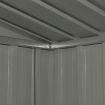 Garden Storage Shed Anthracite Steel 257x205x178 cm