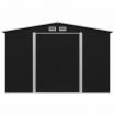 Garden Storage Shed Anthracite Steel 257x205x178 cm